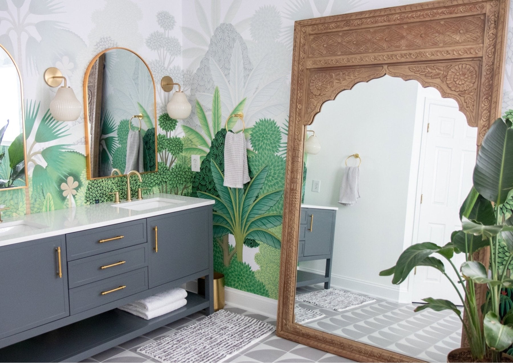 Midcentury Modern Meets South Asian DIY in Mitesh’s Maryland Home - Marble Lotus