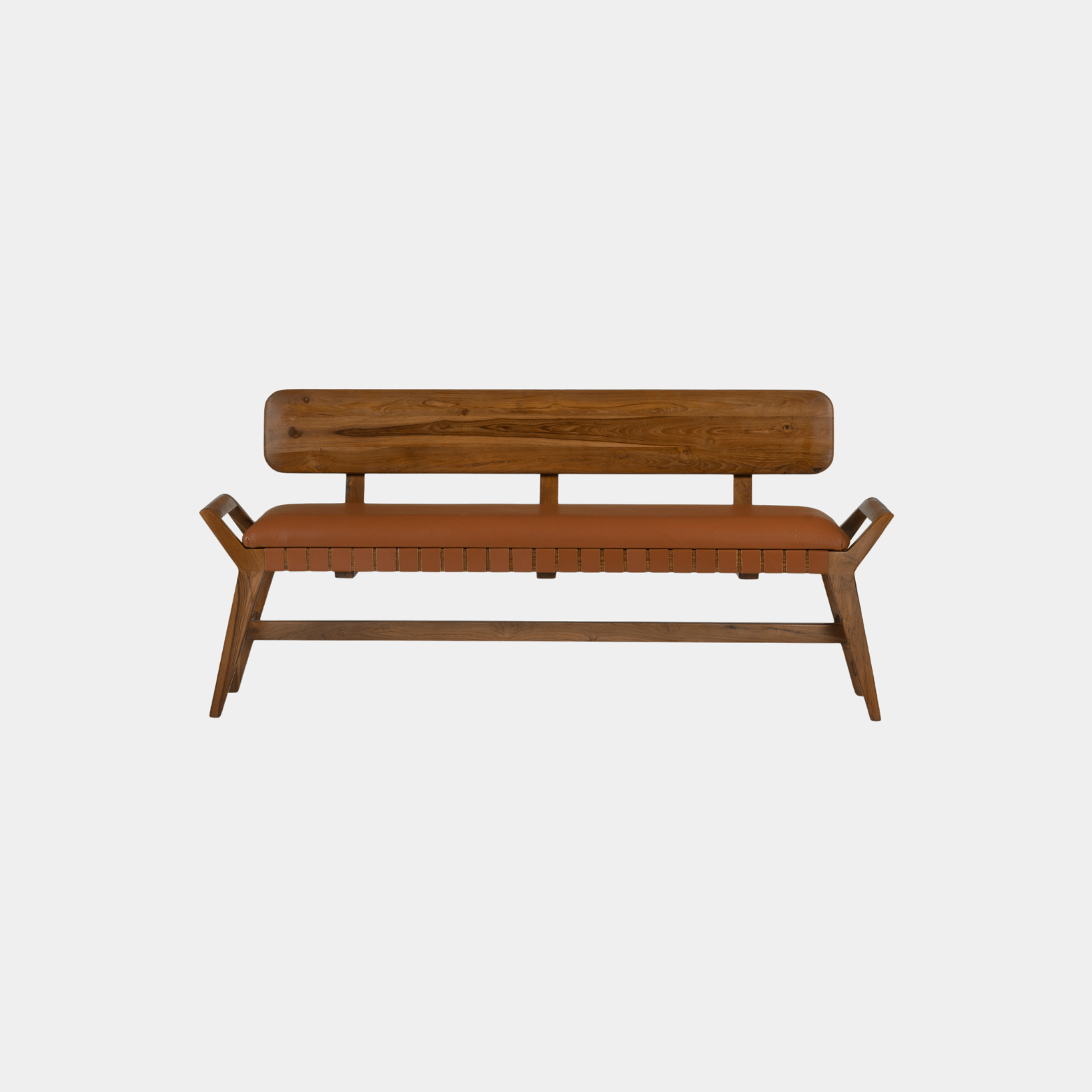 Wooden Benches - Marble Lotus