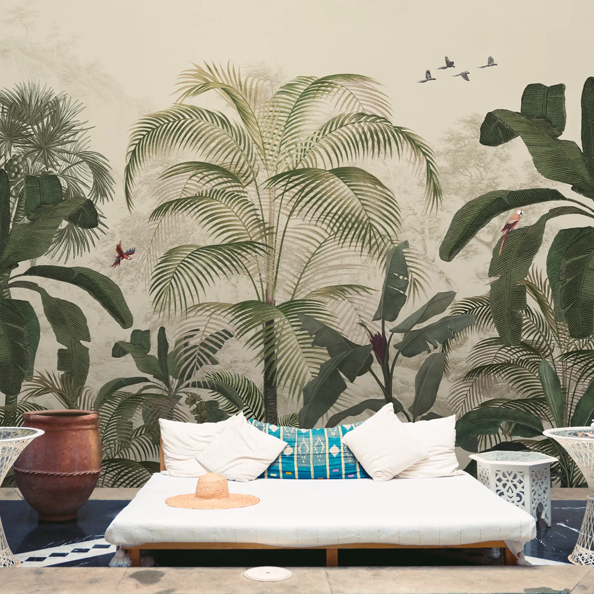 Tropical Wallpaper For Bedroom