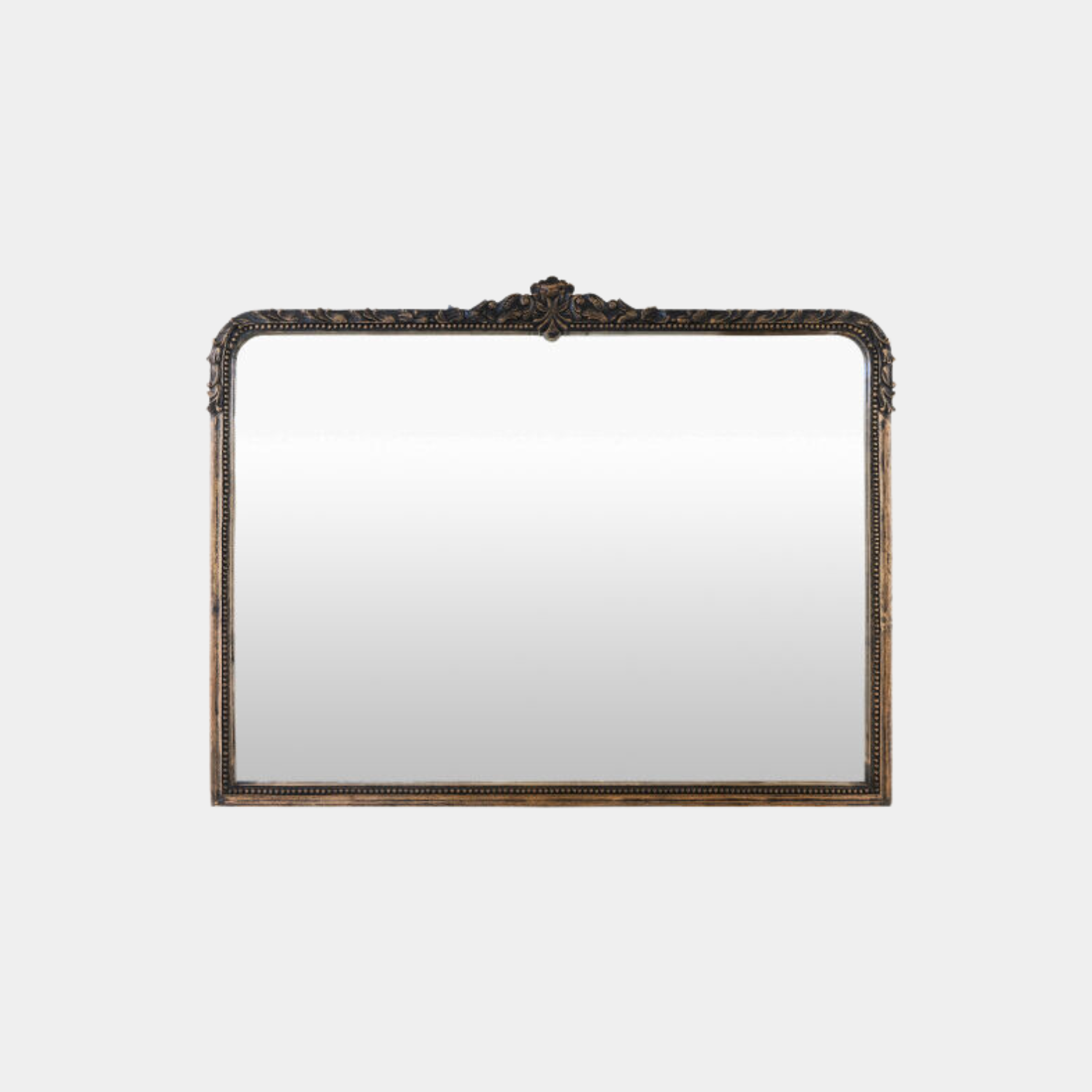 Aaliyah Black Mantel Mirror (image1)