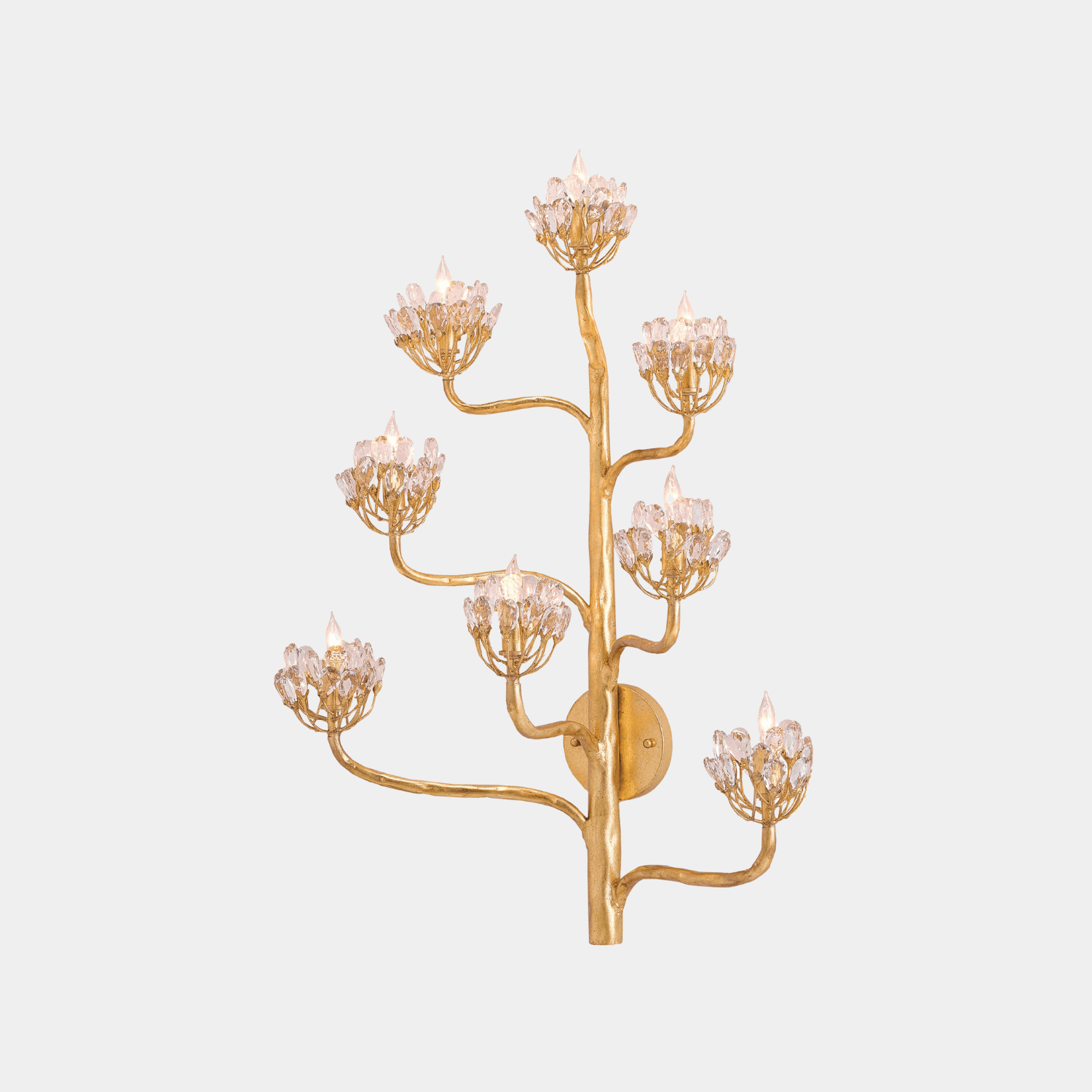 Agave Americana Gold Wall Sconce - Marble Lotus - Order Stylish Agave Americana Gold Wall Sconce | Marble Lotus