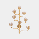 Agave Americana Gold Wall Sconce - Marble Lotus - Agave Americana Gold Wall Sconce