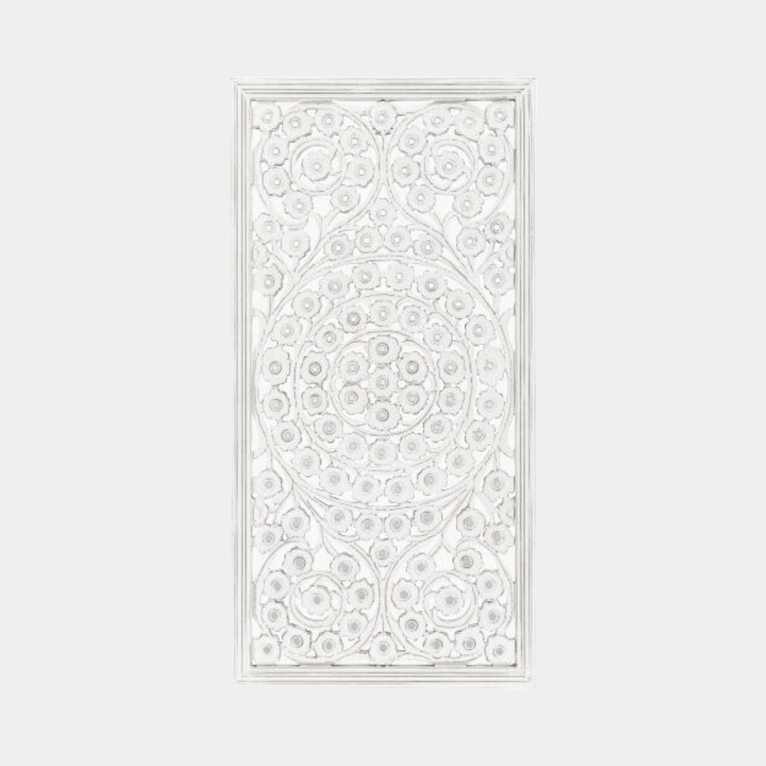 Ajmer Dimensional Wall Accent - Marble Lotus - Ajmer Dimensional Wall Accent (image1)