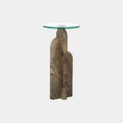 Archway Drink Table - Green - Marble Lotus - Add a pop of color and style with the Archway Green Drink Table.