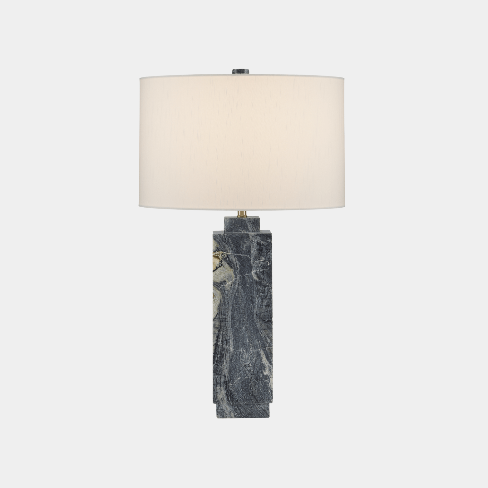 Ashlar Table Lamp - Marble Lotus - Classy Ashlar Table Marble Lamp