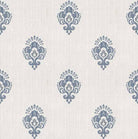 Block Print Wallpaper - Marble Lotus - Traditional Jamewar Wallpapers from Marble Lotus