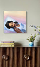 Brown Girl in Repose (Limited Edition Print of 50) - Marble Lotus - Shop Brown Girl in Repose Limited Edition Painting | Marble Lotus