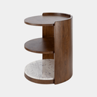 Gerald Luxe Mango Wood Side Table - Marble Lotus - Buy Gerald Luxe Mango Wood Side Table | Marble Lotus