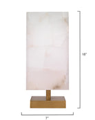 Ghost Axis Table Lamp - Marble Lotus - Ghost Axis Table Lamp