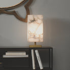 Ghost Axis Table Lamp - Marble Lotus - Ghost Axis Table Lamp