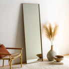 Gold Frame Full Length Mirror - Marble Lotus - Order Gold Frame Full Length Mirror for Stylish Spaces