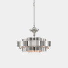 Grand Lotus Small Sliver Chandelier - Marble Lotus - Grand Lotus Small Silver Chandelier