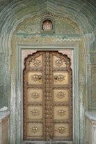 Green Gate Jaipur City Palace | Fine Art Print - Marble Lotus - Shop Jaipur City Palace Green Gate Fine Art Print