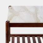 Guapa Modern Marble and Wood Side Table - Marble Lotus - Purchase Guapa Modern Marble and Wood Side Table at Marble Lotus