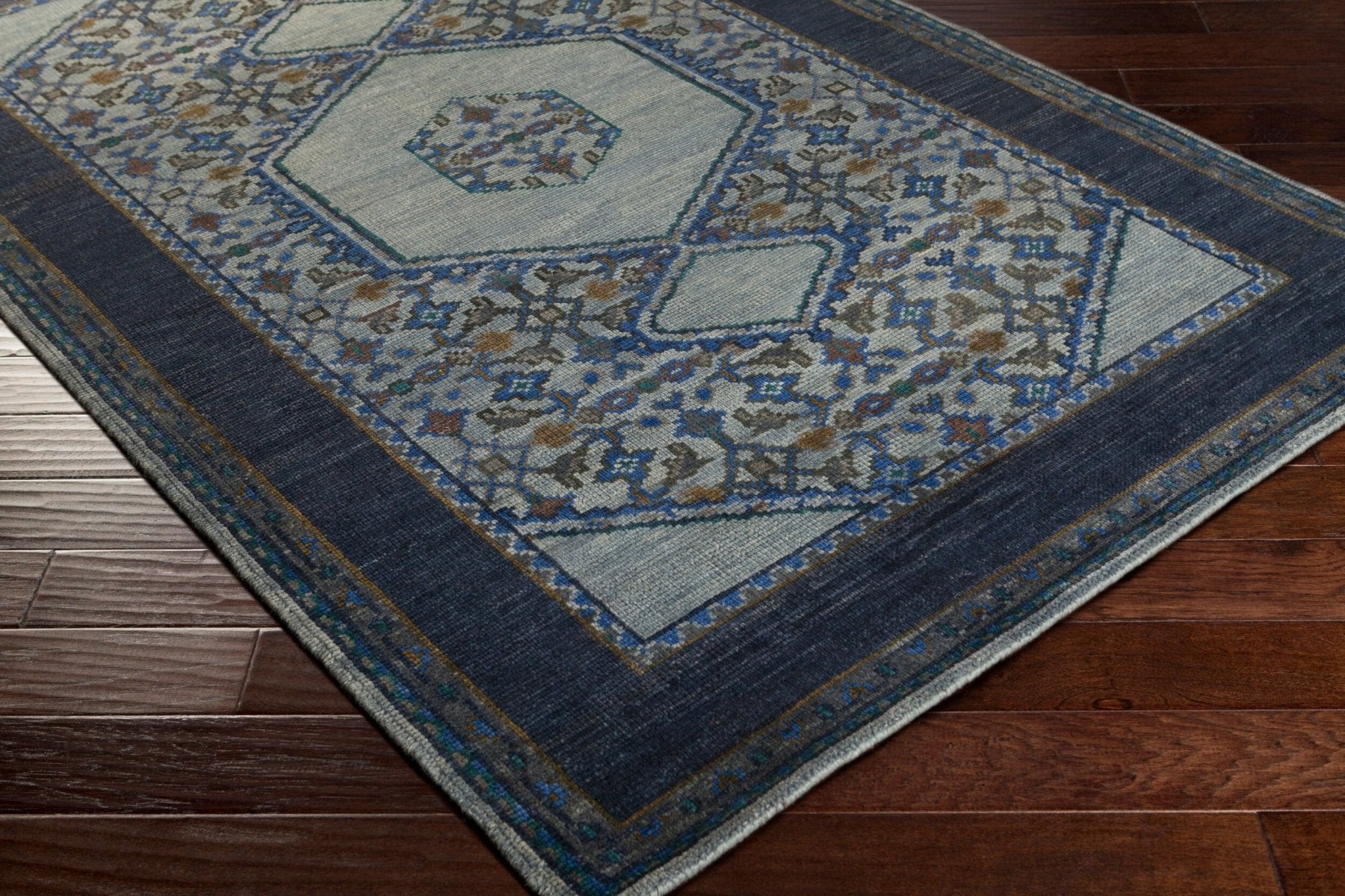 Haven Handmade Rug - Marble Lotus - Haven Handmade Rug