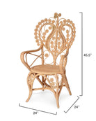 Hibiscus Arm Chair - Marble Lotus - Hibiscus Arm Chair