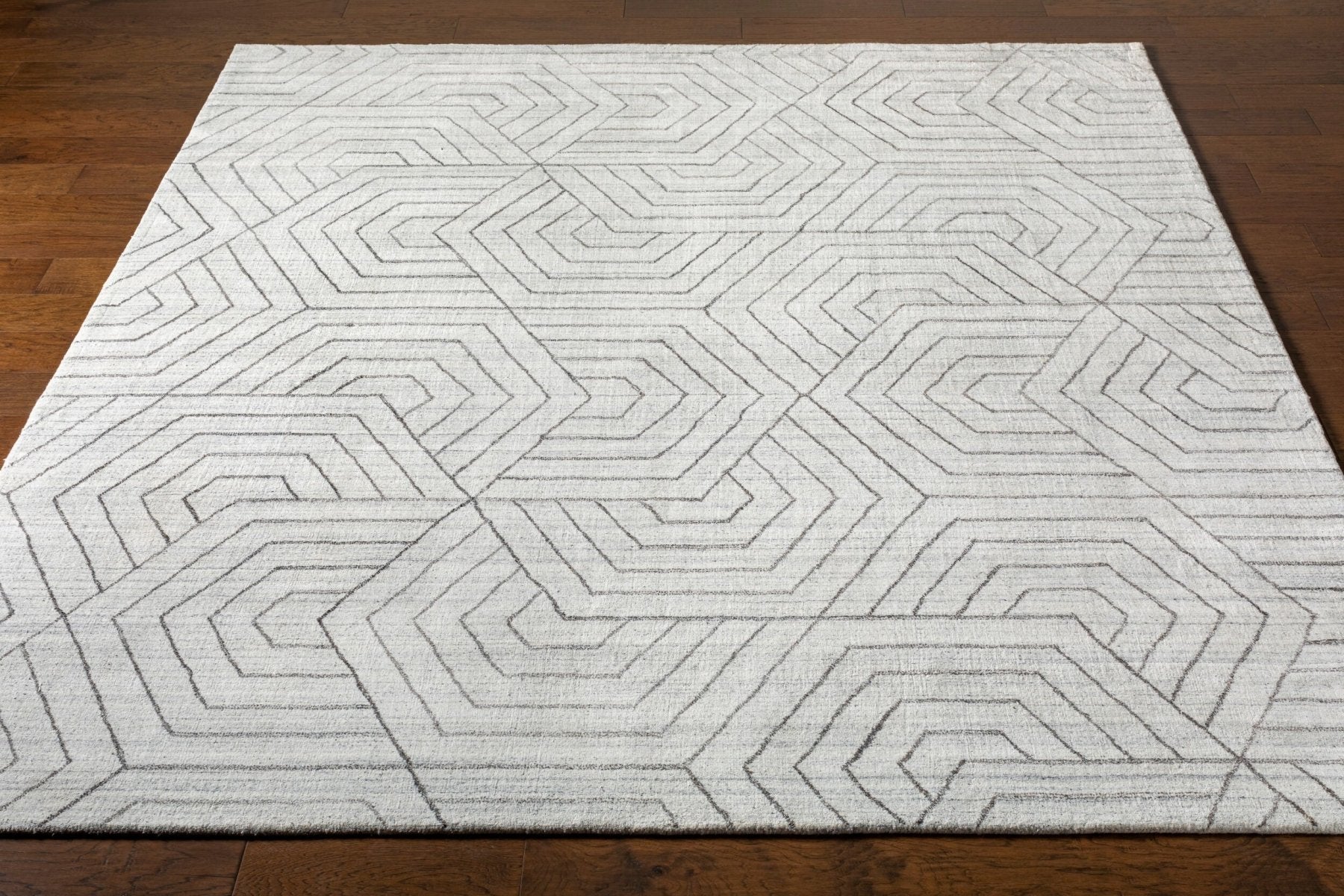 Hightower Handmade Rug - Marble Lotus - Hightower Handmade Rug