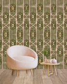 IKAT Notting Hill - Marble Lotus - Ikat Notting Hill Wallpaper