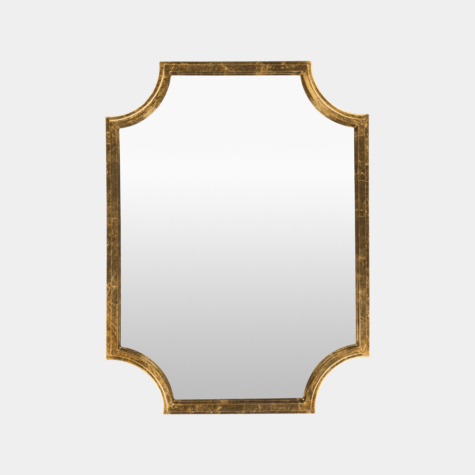 Joslyn Gold Accent Mirror - Marble Lotus - Joslyn Gold Accent Mirror