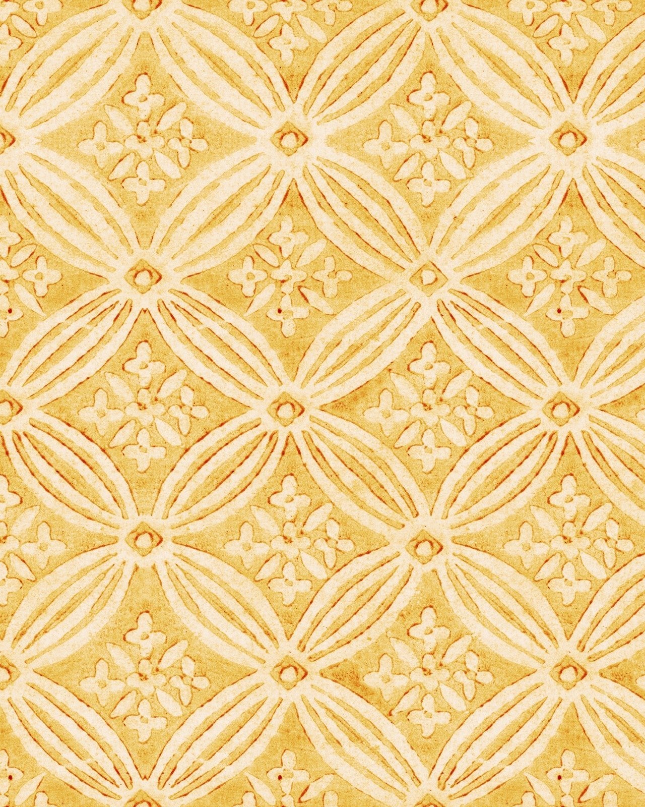 KALAMKARI Citrus - Marble Lotus - Shop Kalamkari Citrus Wallpaper | Marble Lotus