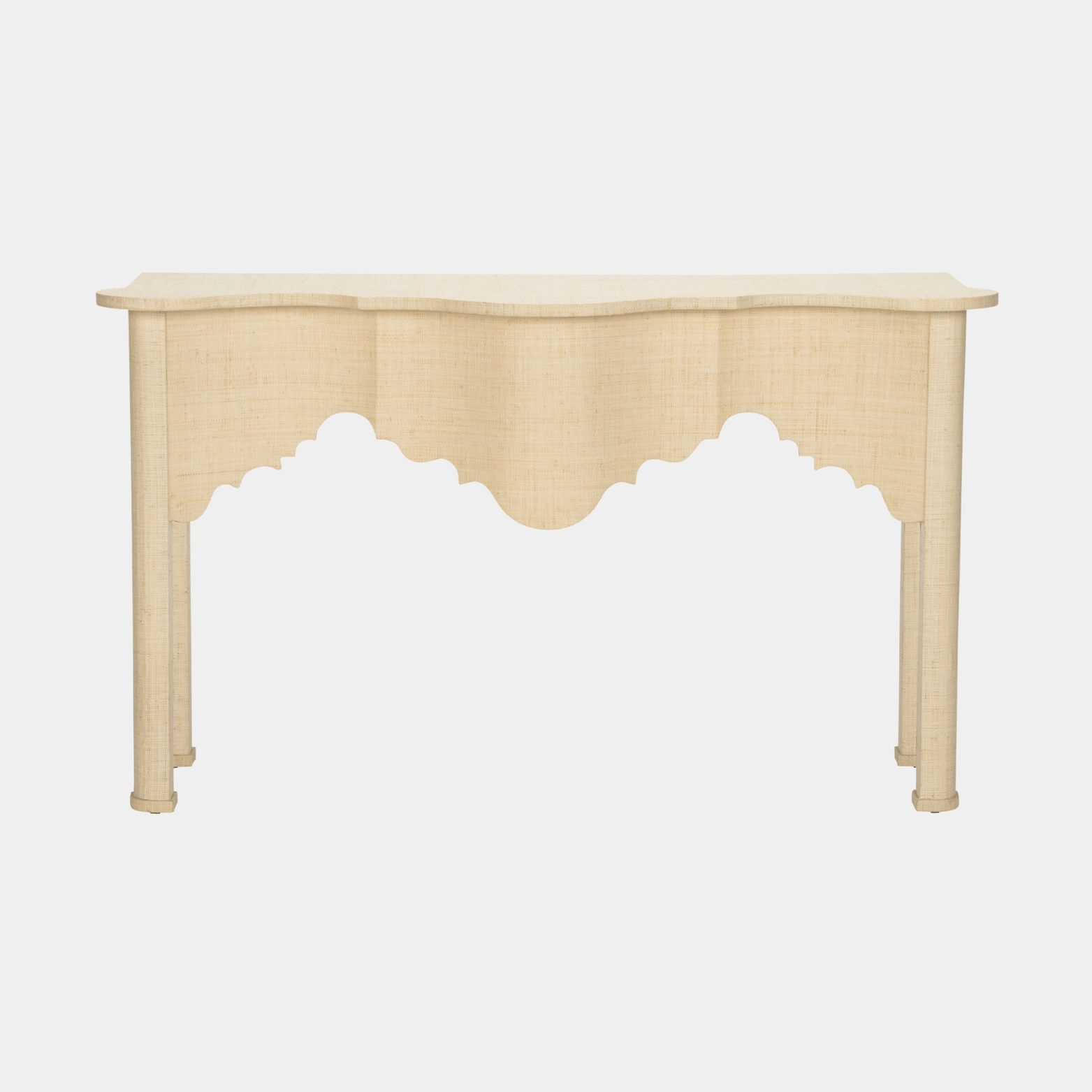 Kensington Console - Natural - Marble Lotus - Kensington Console - Natural