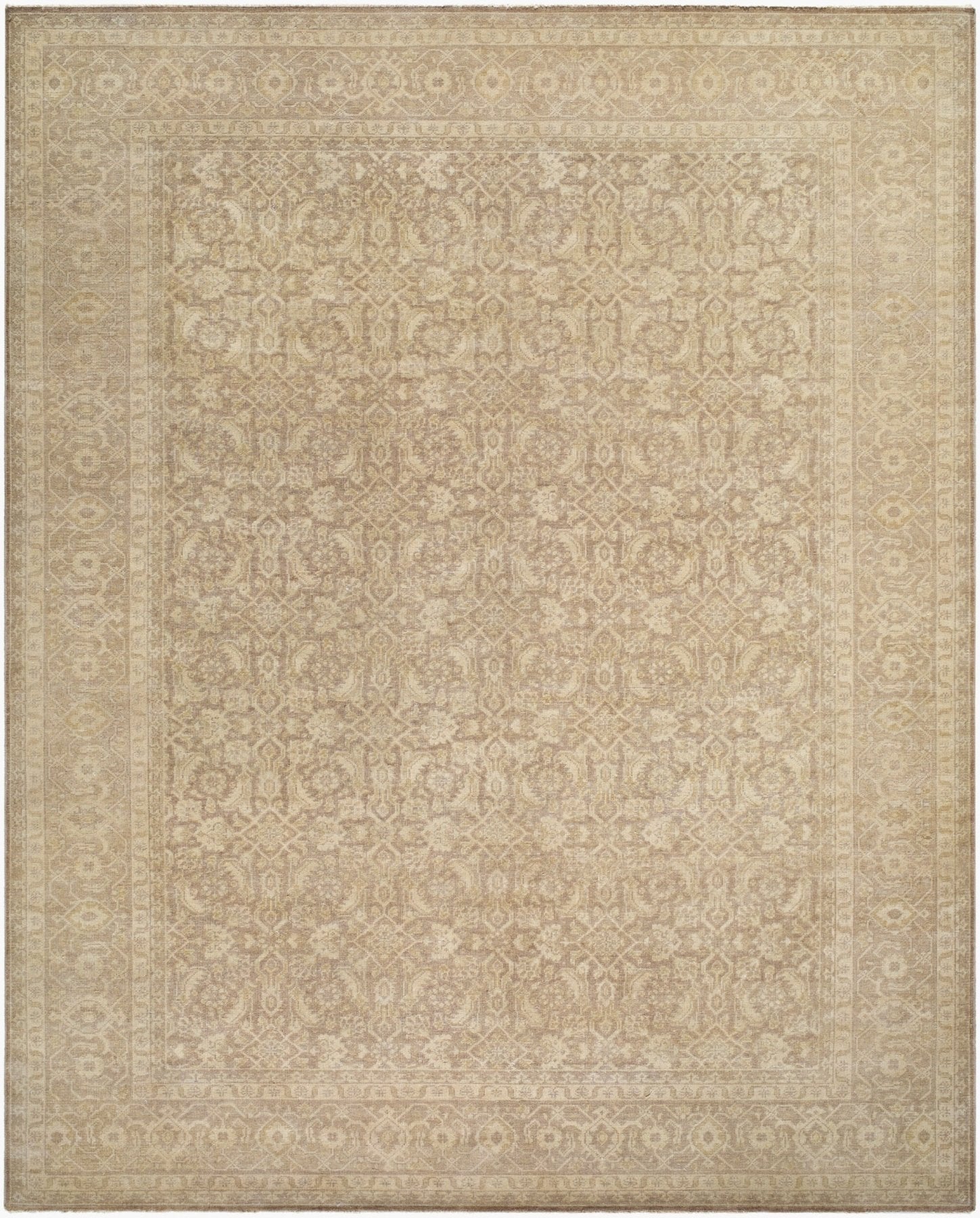 Kerman Handmade Rug - Marble Lotus - Kerman Handmade Rug