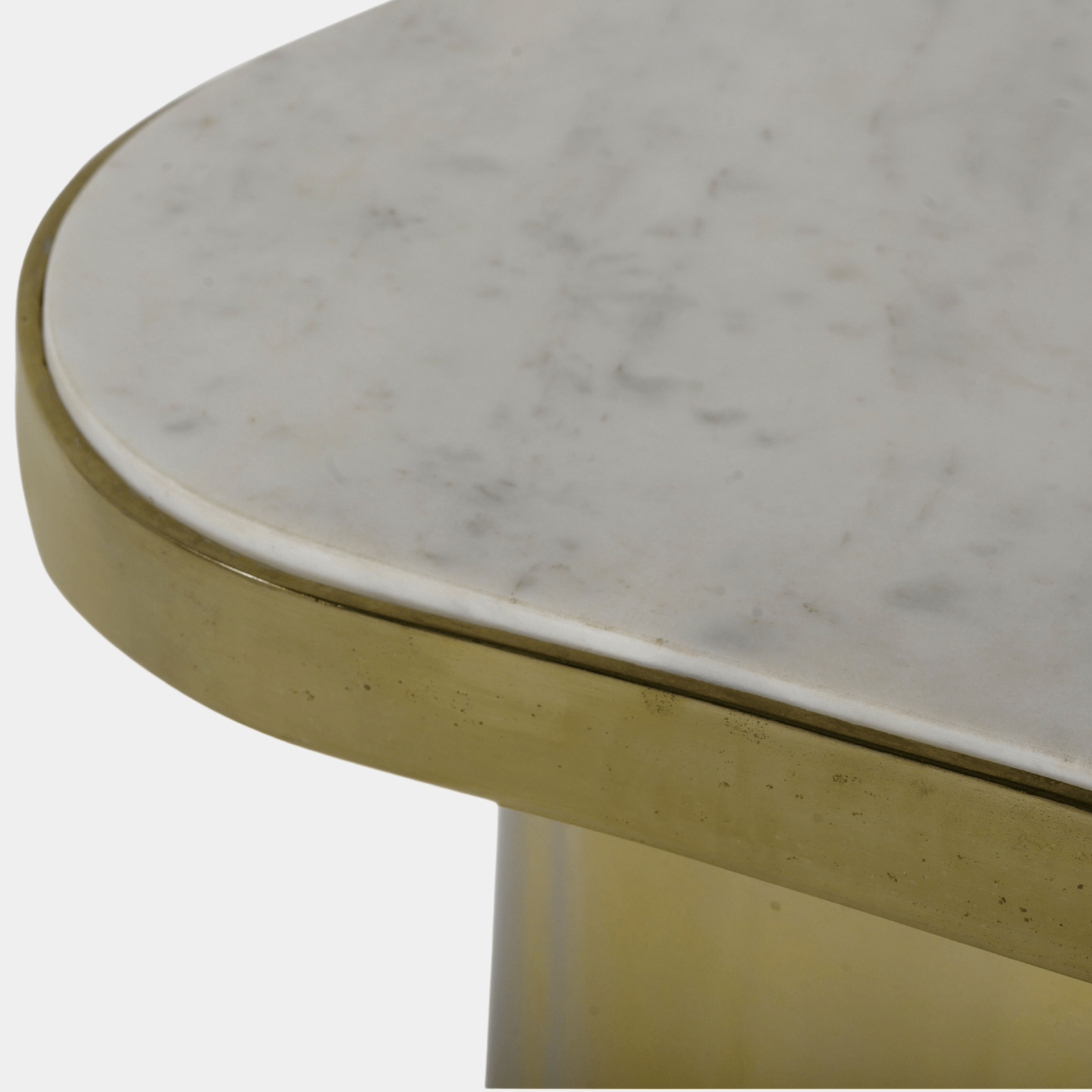 Kidney Side Table - Marble Lotus - Get Kidney Side Table for Modern Interiors