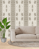 KOROND FLORAL Dune Wallpaper - Marble Lotus - Korond Floral Dune Wallpaper