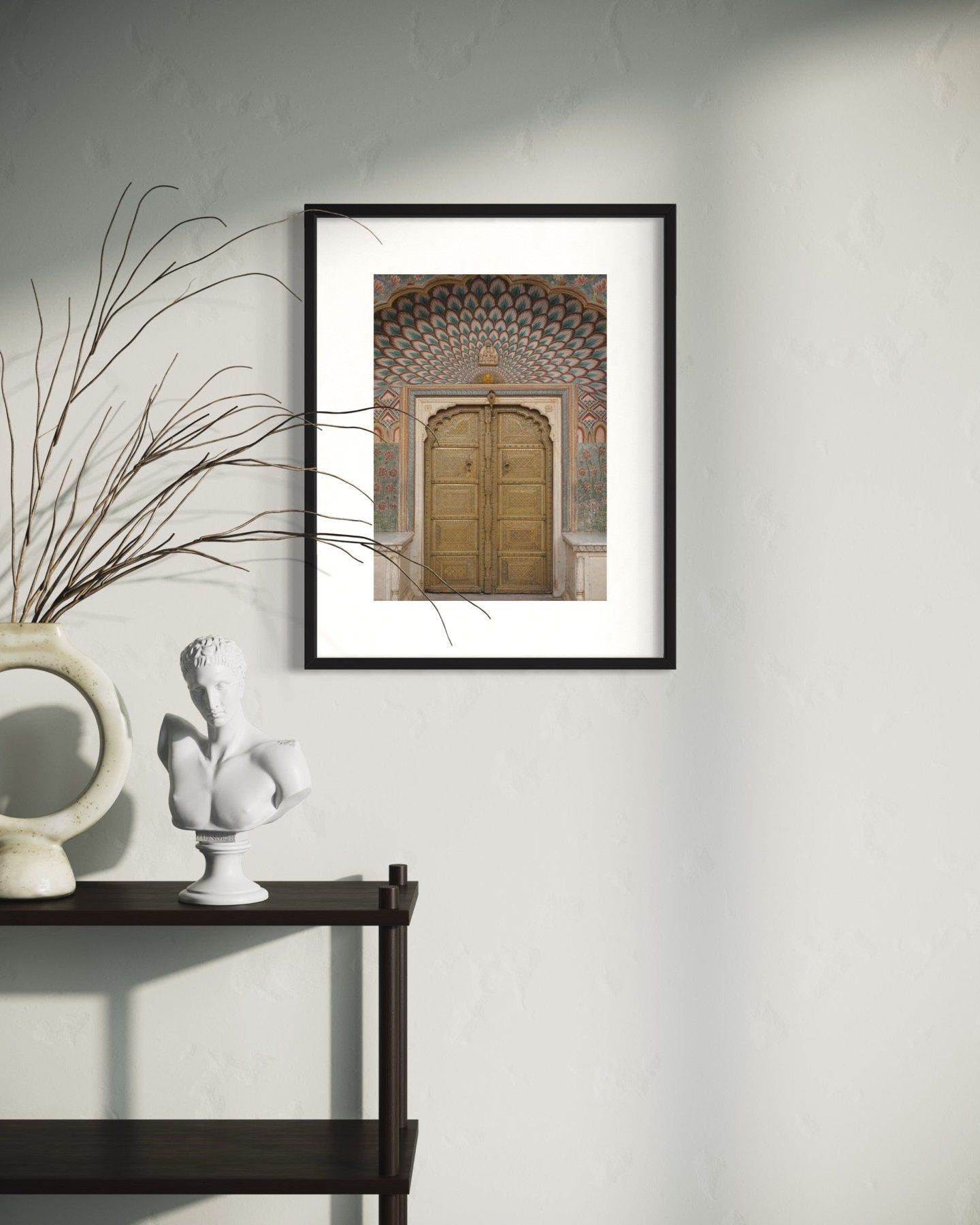 Lotus Gate Jaipur City Palace | Fine Art Print - Marble Lotus - Shop Lotus Gate Jaipur City Palace Fine Art Print | Marble Lotus