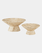 Lubo Travertine Large Bowl - Marble Lotus - Buy Lubo Travertine Large Bowl for Luxury Tableware | Marble Lotus