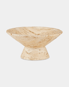 Lubo Travertine Large Bowl - Marble Lotus - Lubo Travertine Large Bowl for Luxury Tableware