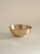 Luxe Kansa Serving Bowl, 6" - Marble Lotus - Luxe Kansa Serving Bowl, 6"