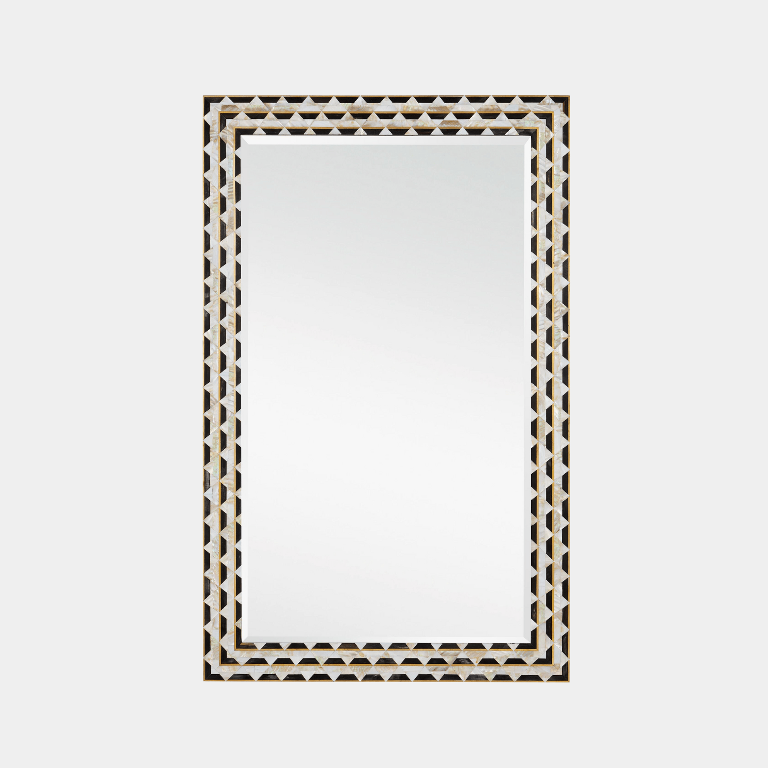 Macy Rectangular Mirror - Marble Lotus - Macy Rectangular Mirror