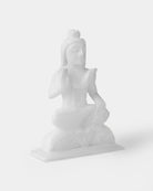 Marble Shiva Statue - Marble Lotus - Marble Shiva Idol