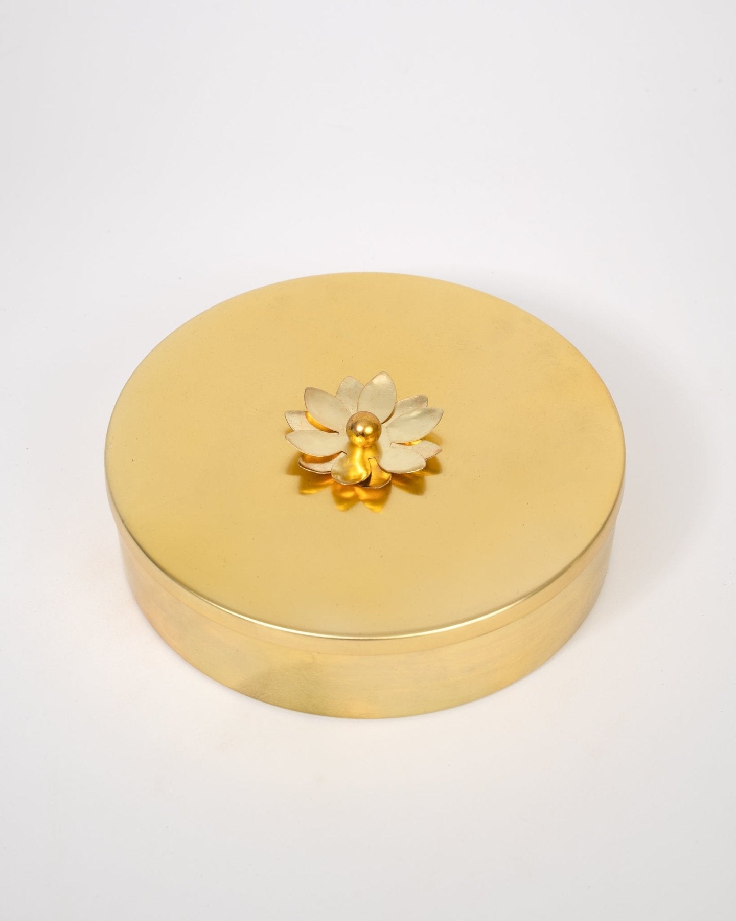 Masala Dabba - Marble Lotus - Shop Brass Masala Dabba | Marble Lotus