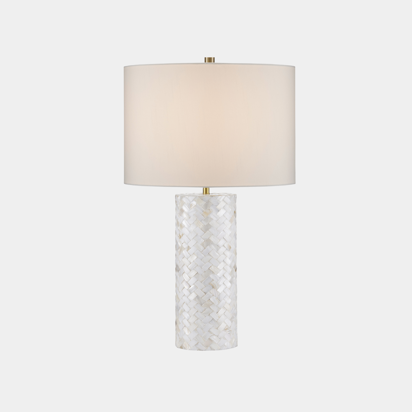 Meraki Mother - of - Pearl Table Lamp - Marble Lotus - Meraki Mother of Pearl Table Lamp