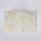 Mother Of Pearl Inlay Box (Set of 2) - Marble Lotus - Morni Chinoiserie Wallpaper Blue | Marble Lotus