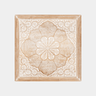 Nadia Dimensional Wall Accent - Marble Lotus - Nadia Dimensional Wall Accent (image1)