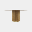 Nems Light Mango Wood Dining Table - Marble Lotus - Nems Light Mango Wood Dining Table | Marble Lotus