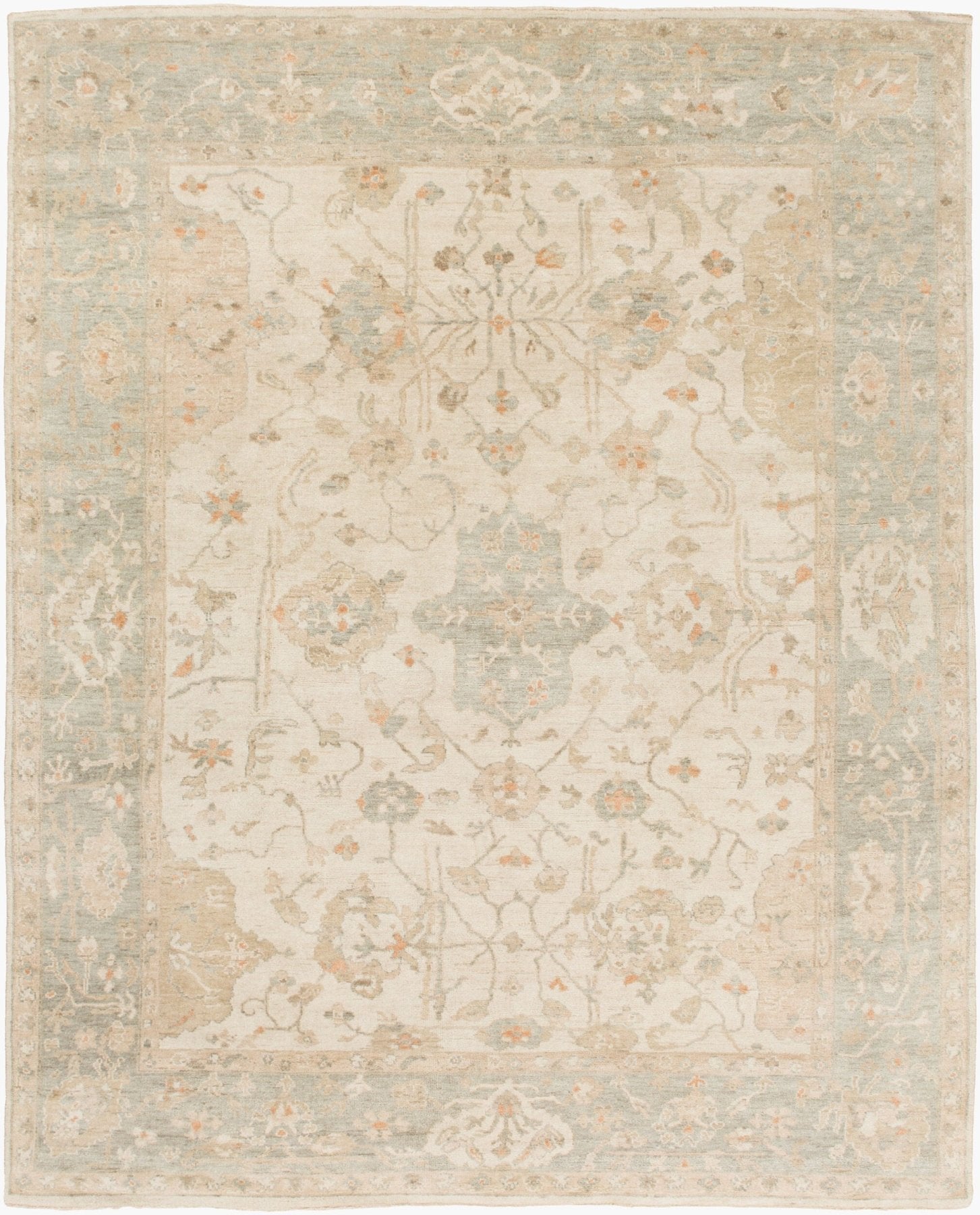 Normandy Handmade Rug - Marble Lotus - Normandy Handmade Rug