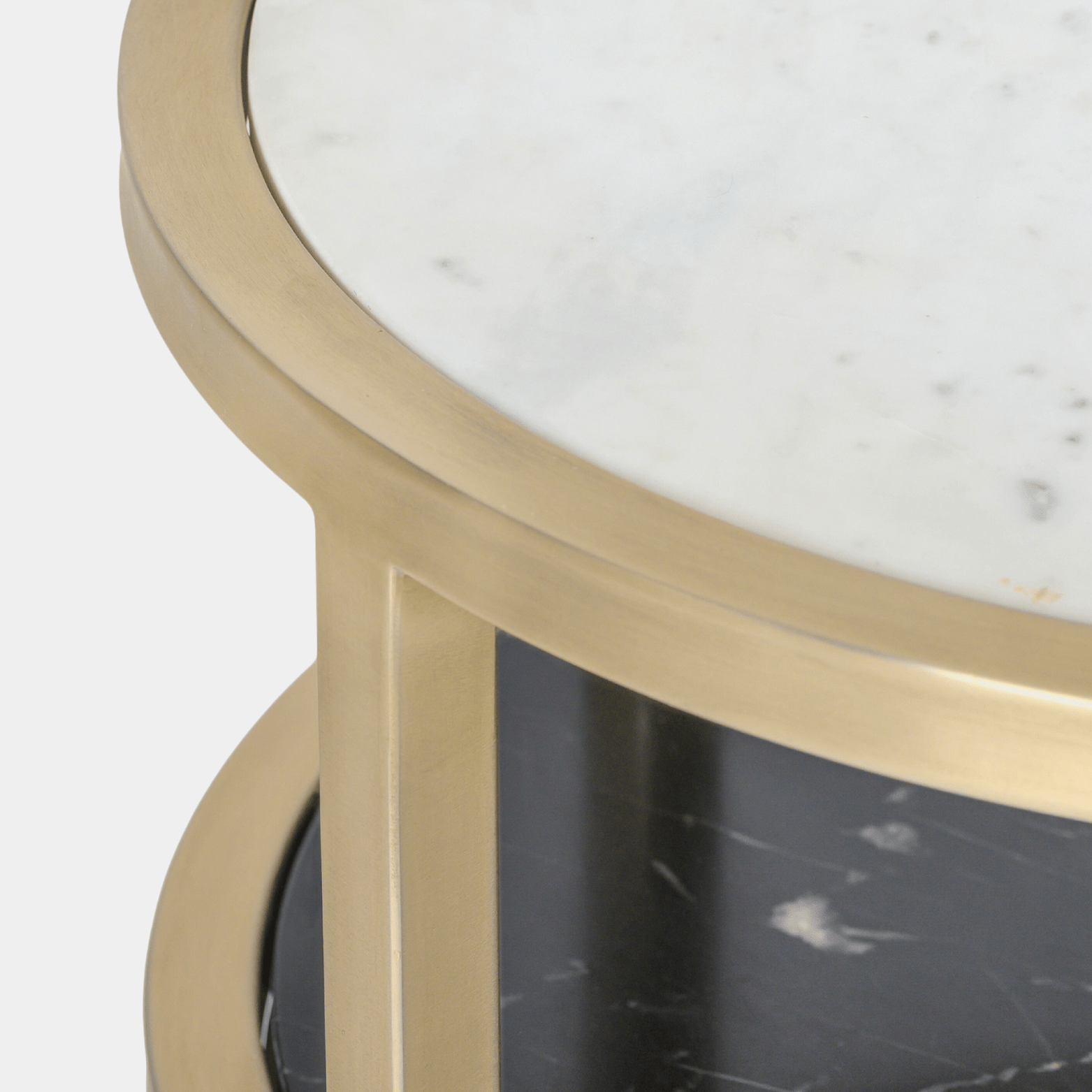 Ollie Side Table - Marble Lotus - Ollie Side Table