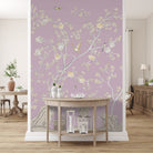 Phoolbagh, Beautiful Chinoiserie Wallpaper - Marble Lotus - Phoolbagh, Beautiful Chinoiserie Wallpaper