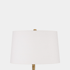 Piaf Brass Floor Lamp - Marble Lotus - Piaf Brass Floor Lamp