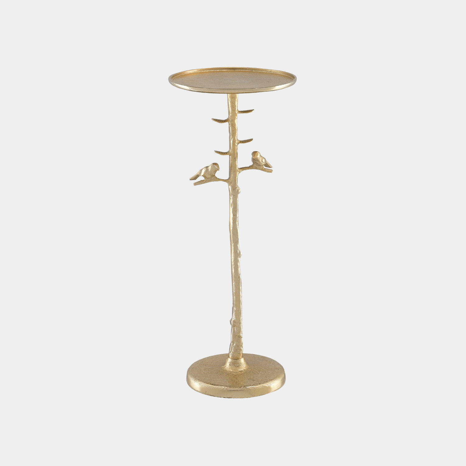 Piaf Gold Drinks Table - Marble Lotus - Piaf Gold Drinks Table