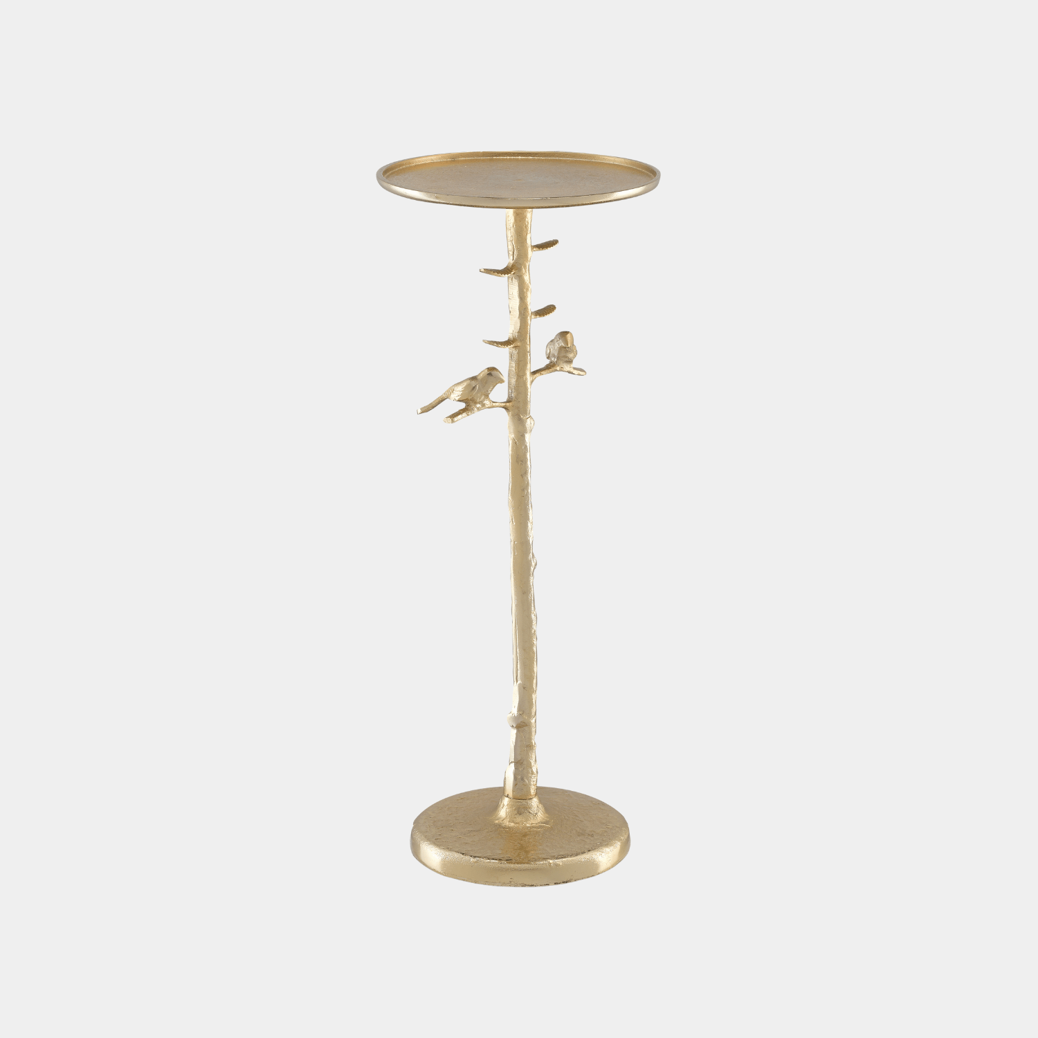 Piaf Gold Drinks Table - Marble Lotus - Piaf Gold Drinks Table