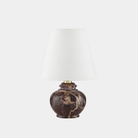 Piccolo Brown Mini Table Lamp - Marble Lotus - Piccolo Brown Mini Table Lamp