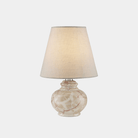 Piccolo Tan Mini Table Lamp - Marble Lotus - Piccolo Tan Mini Table Lamp