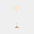 Pilare Gold Floor Lamp - Marble Lotus - Pilare Gold Floor Lamp