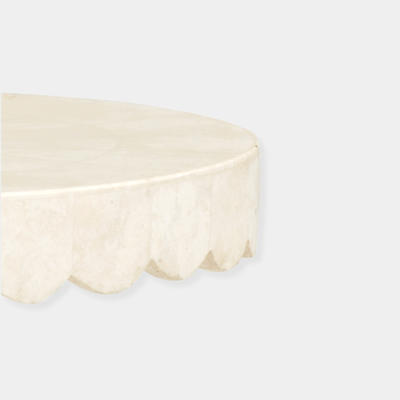 Puttick Side Table - Marble Lotus - Puttick Side Table