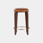 Quattro Counter Stool - Brown - Marble Lotus - Quattro Counter Stool in Brown